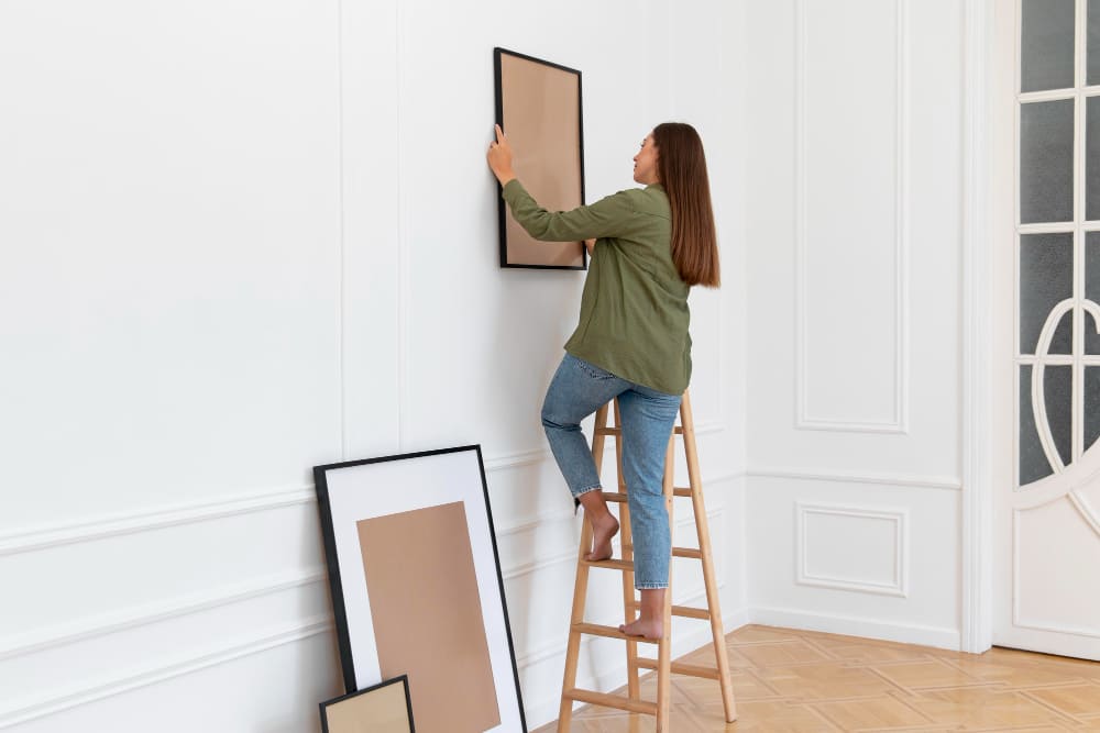 colgar cuadros pladur